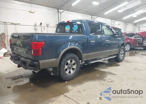 2018 Ford F-150 Lariat из США, поврежденный, VIN 1FTEW1EP5JFD25967